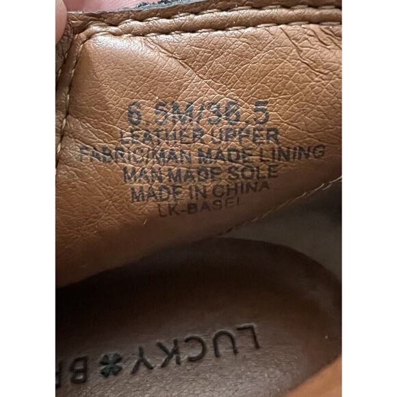 Lucky Brand Womens Fineses Ankle Boots Black Suede Block Heel Zip Up Size 6.5 M - Picture 6 of 11